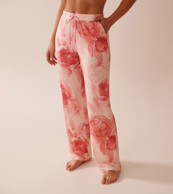 Recycled Fibers Floral Pyjama Pants
