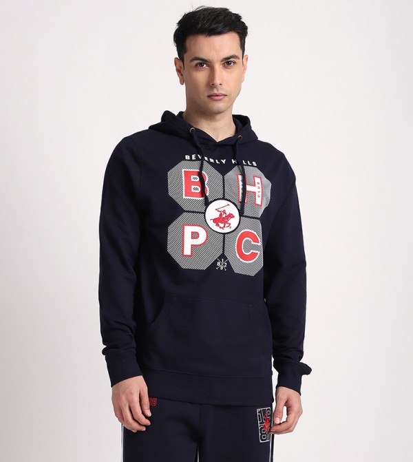Printed Long Sleeves Hoodie