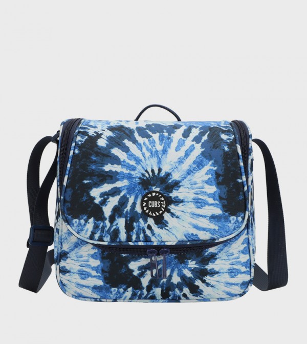 All The Blues Tie-Dye Lunch Bag