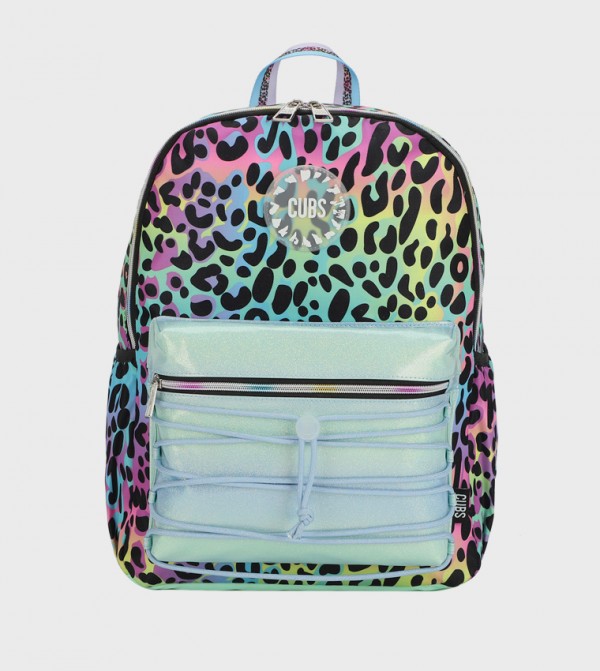 Leopard Zip Around Backpack