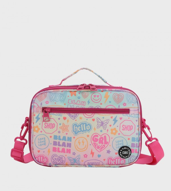 Hello Girl Pwr Lunch Bag