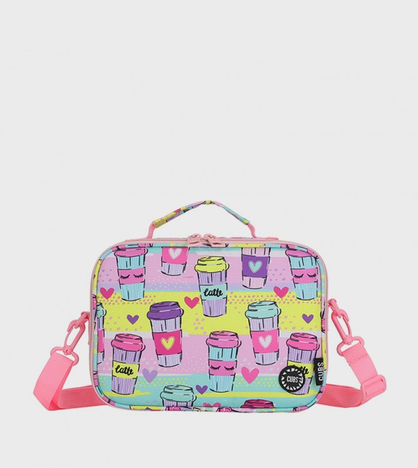 Printed Zip Around Lunch Bag