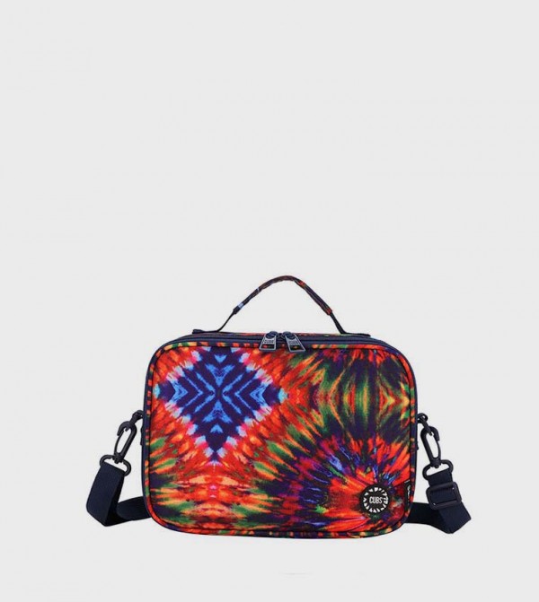 Tie-Dye Zip Around Lunch Bag