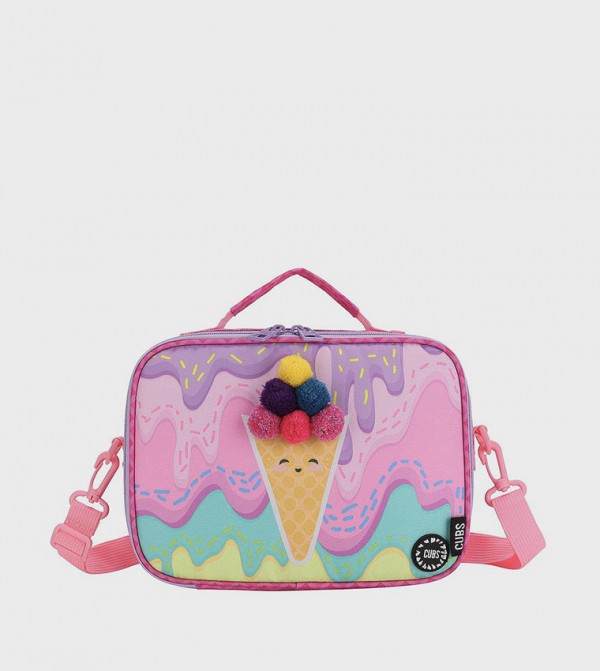 Ice Cream Print Lunch Bag