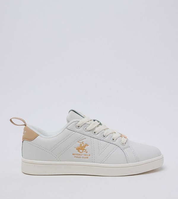 Logo Printed Lace-Up Sneakers