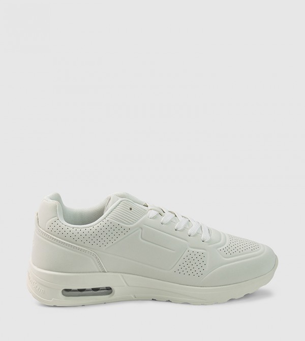 Logo Detail Lace-Up Sneakers