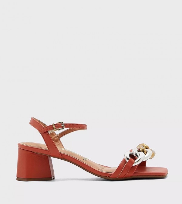 Hattie Square Toe Heeled Sandals
