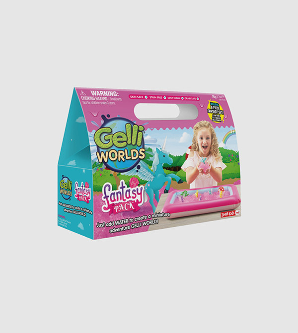 Zimpli Kids Ryan's World Gelli Worlds - Set Gioco Sensoriale Con 5 Utilizzi, 6 Personaggi, Vassoio Gonfiabile - Slime Colorato Biodegradabile, Prodotto Nel Regno Unito - 3