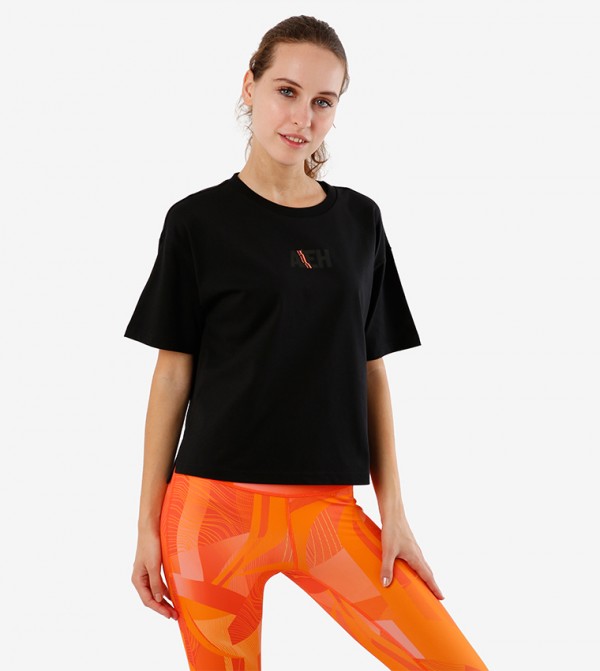 Short Sleeves T-shirt - Black