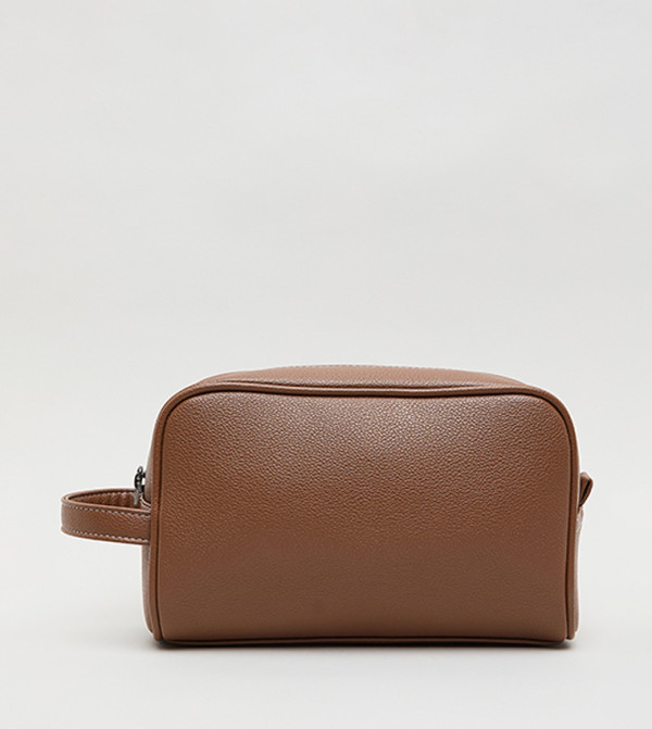 Textured Travel Pouch