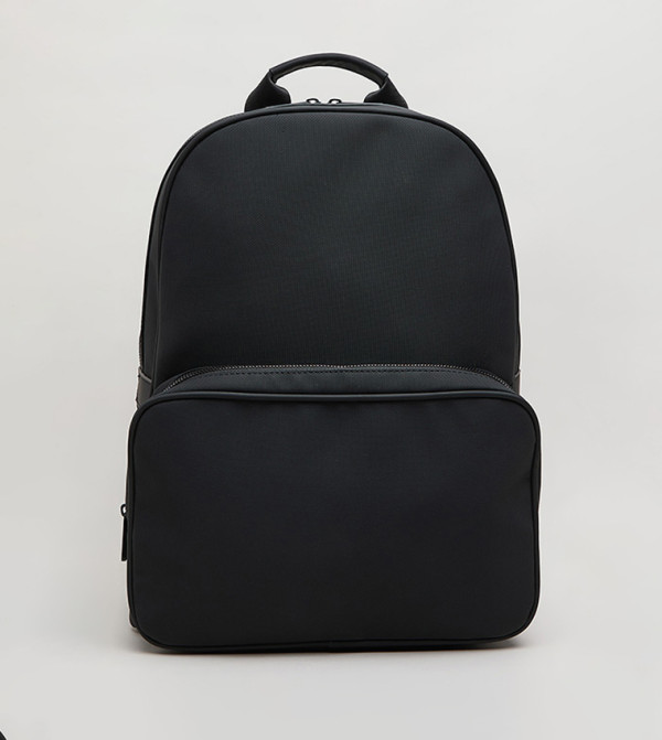 Solid Zip-Around Backpack