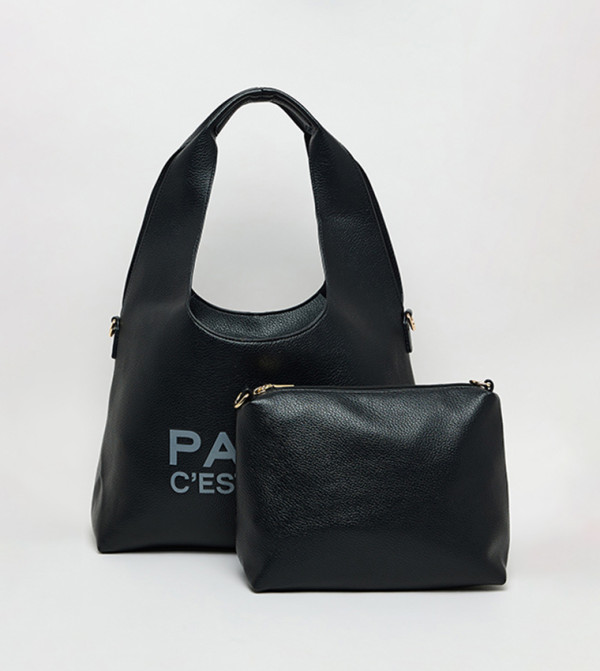 Printed Shoulder Bag Set