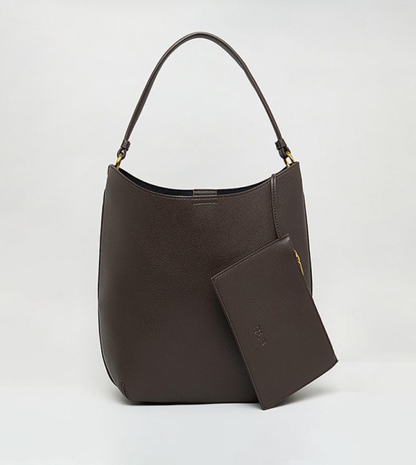 Textured Shoulder Bag