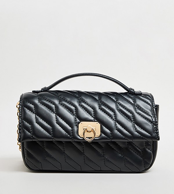 Quilted Top Handle Bag