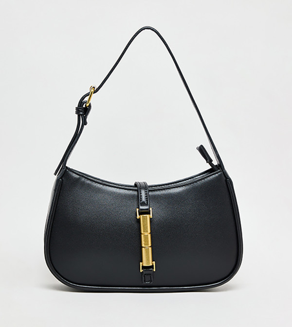 Solid Shoulder Bag