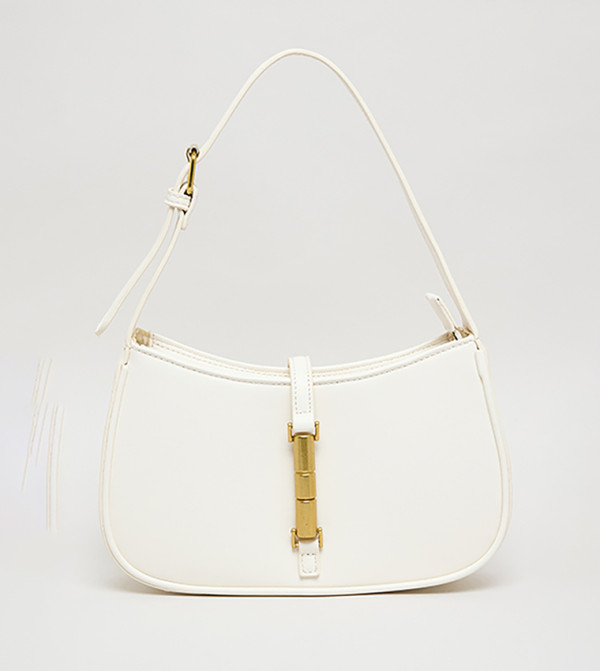 Solid Shoulder Bag