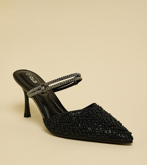 Embellished Heeled Pumps