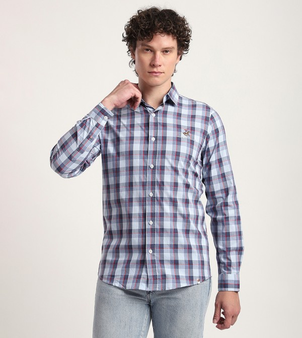 Plaid Long Sleeves Casual Shirt