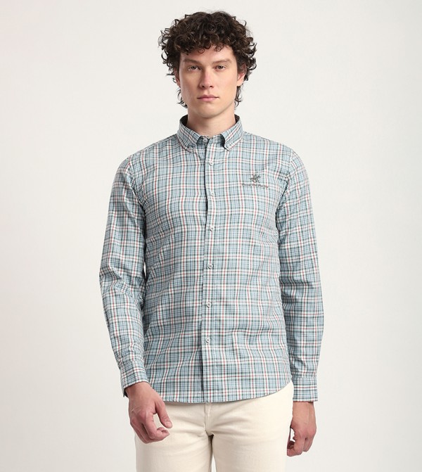 Plaid Long Sleeves Casual Shirt
