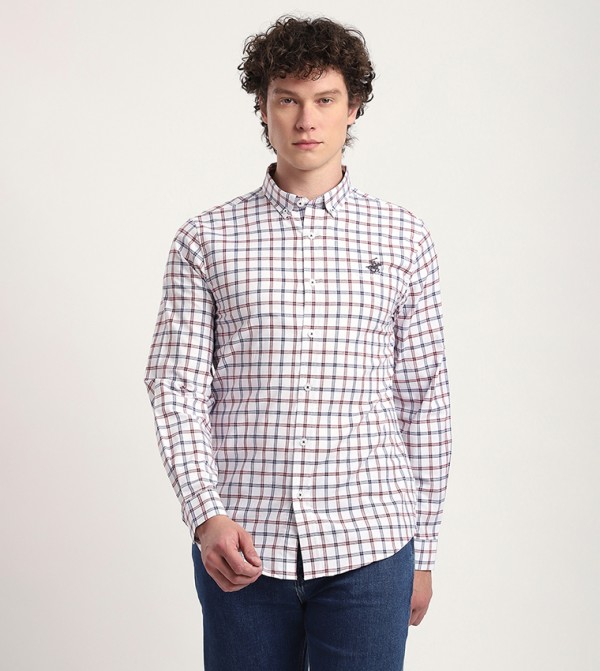 Plaid Long Sleeves Casual Shirt