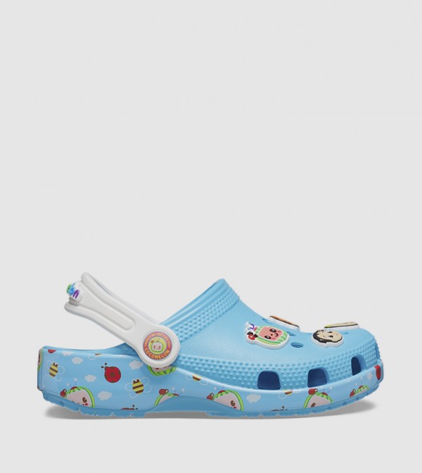 Crocs Kids' Disney Stitch Classic Clog, Blue, J1