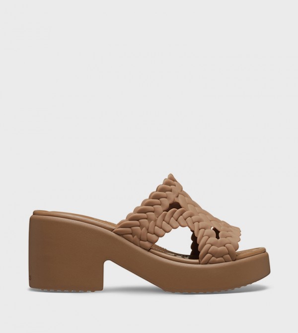 Brooklyn Woven Slide Heel