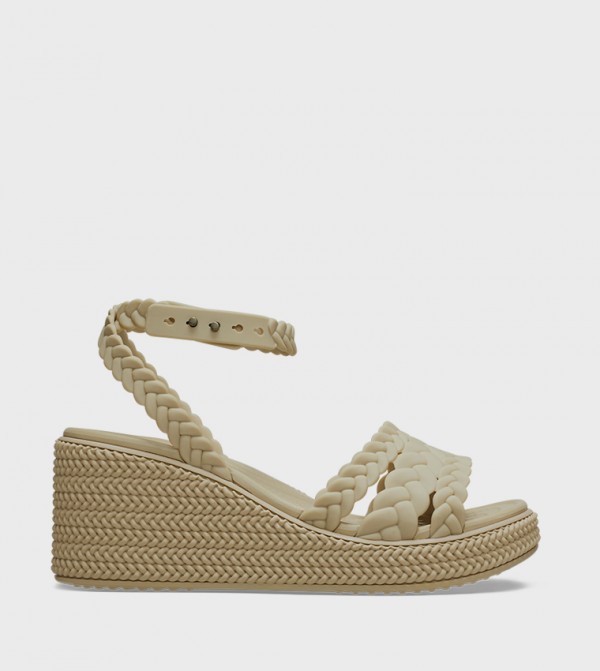 Brooklyn Woven Ankle Strap Wedge