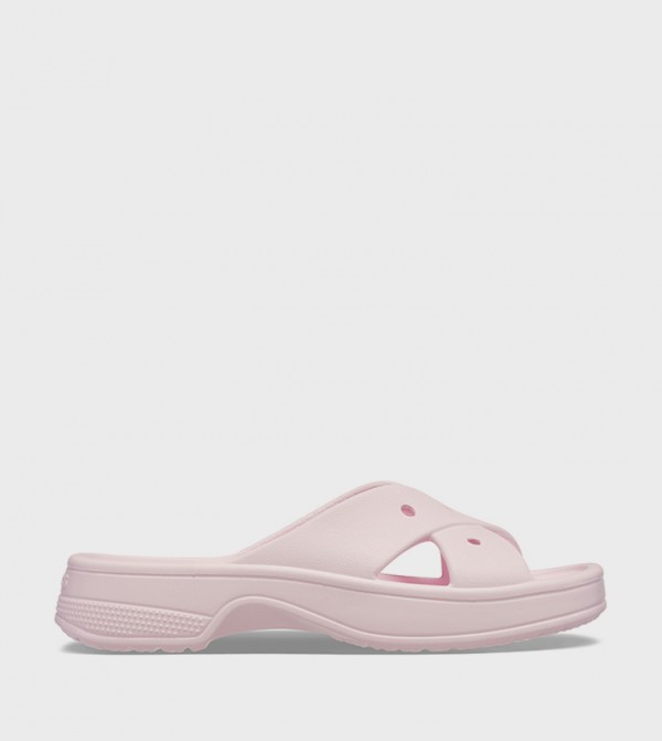 Classic Cross Strap Slides