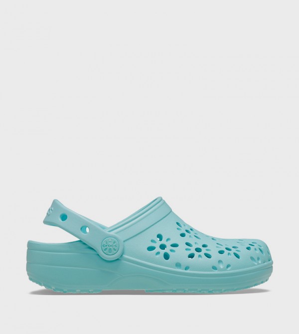 Toddlers' Classic Floral Cut Out Clog 
