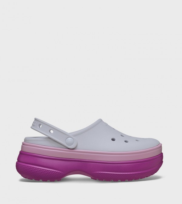 Classic Stacked Clog