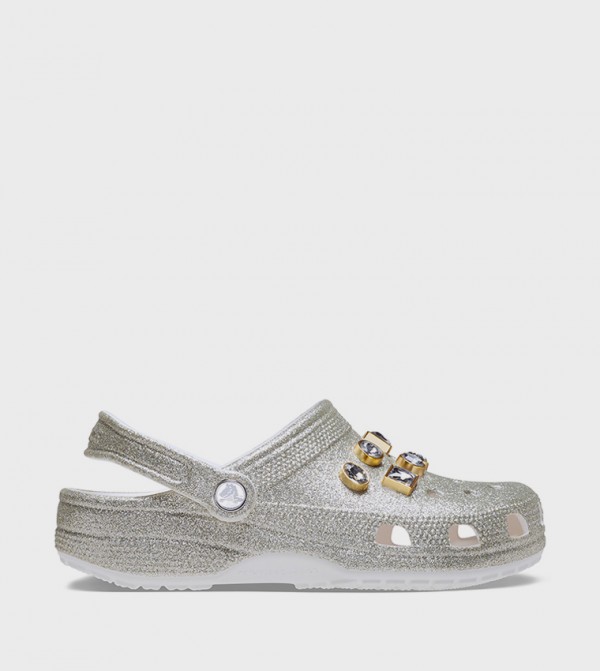 Classic Glitter Embellished Clog