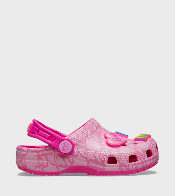 Toddlers' Mattel Pink Barbie Classic Clog 