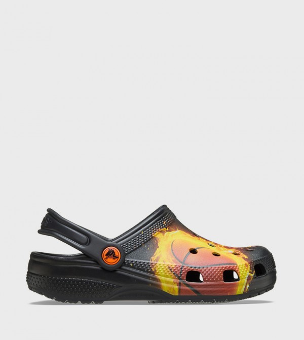 Kids' Classic Flaming Bball Clog 