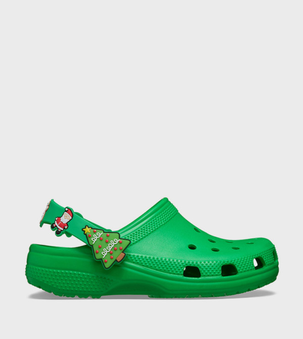 Kids' Classic Holiday Icons Lights Band Clog