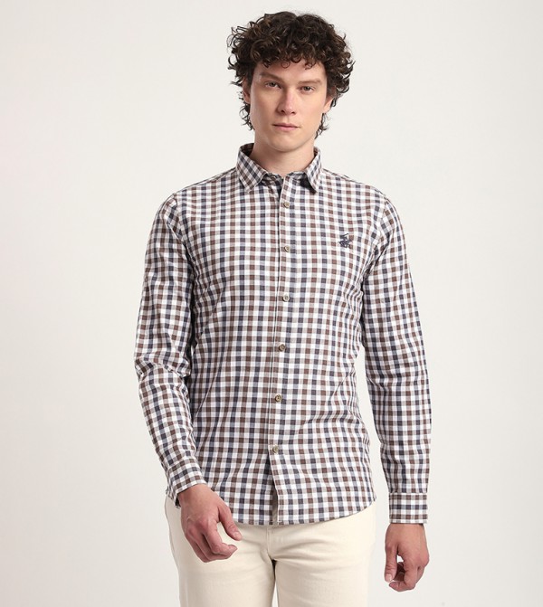 Plaid Long Sleeves Casual Shirt