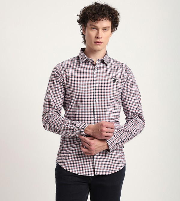 Plaid Long Sleeves Casual Shirt