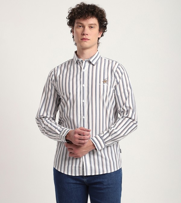 Striped Long Sleeves Casual Shirt