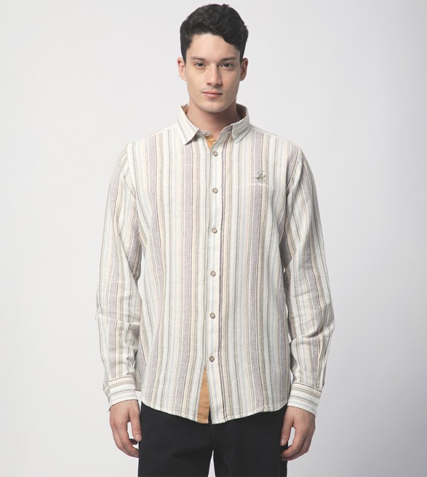 Striped Long Sleeves Casual Shirt