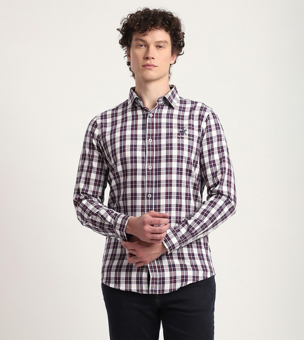 Plaid Long Sleeves Casual Shirt