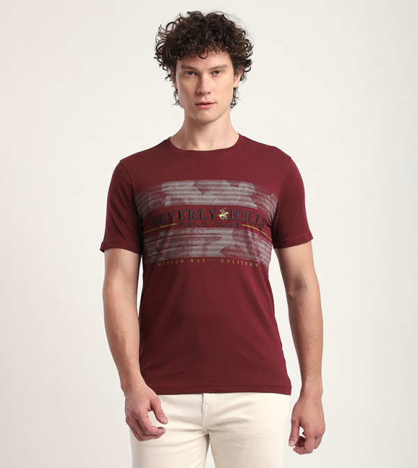 Logo Embroidered Short Sleeves T-Shirt