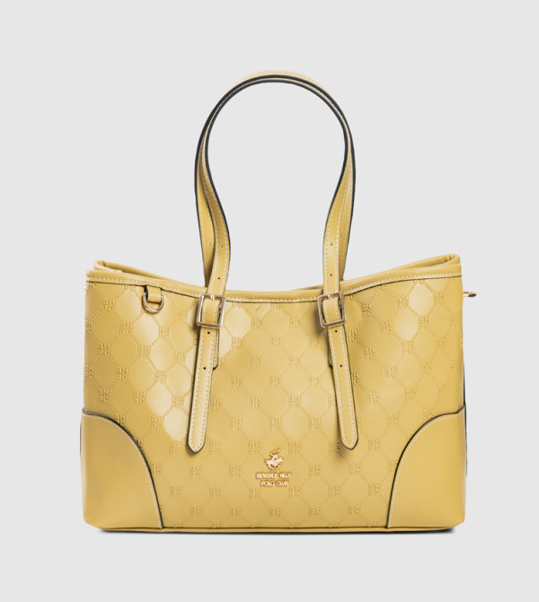 Logo Embossed Mini Tote Bag