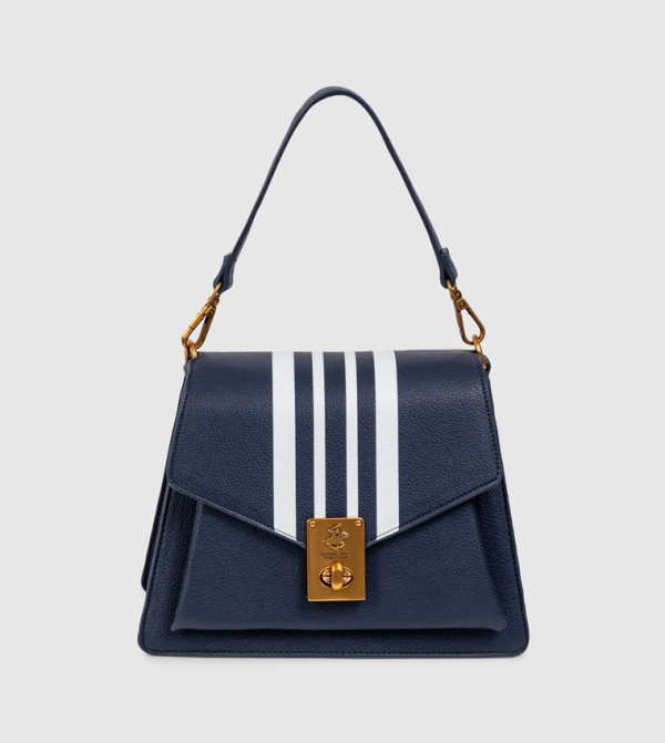 Textured Top Handle Bag