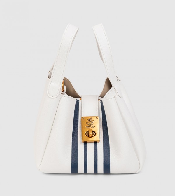 Textured Satchel Bag Set