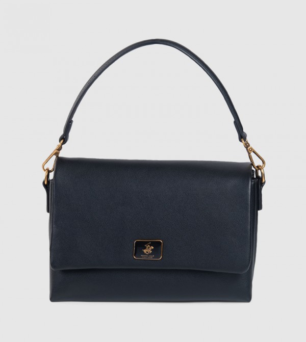 Logo Detail Top Handle Bag