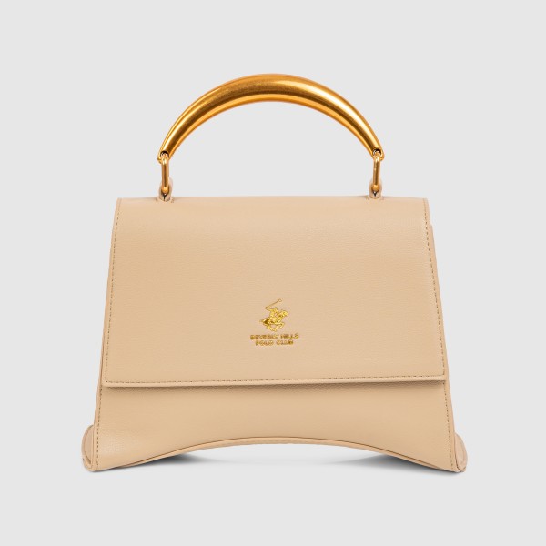 Logo Detail Top Handle Bag