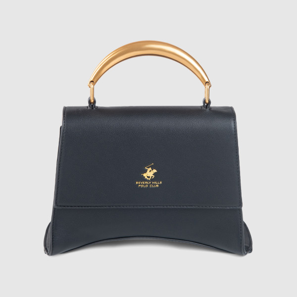 Logo Detail Top Handle Bag