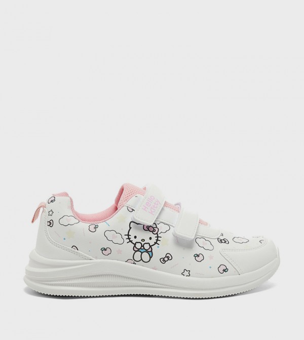 Hello Kitty Sports Shoes with Velcro Closure