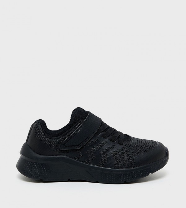 Knitted Velcro School Shoes