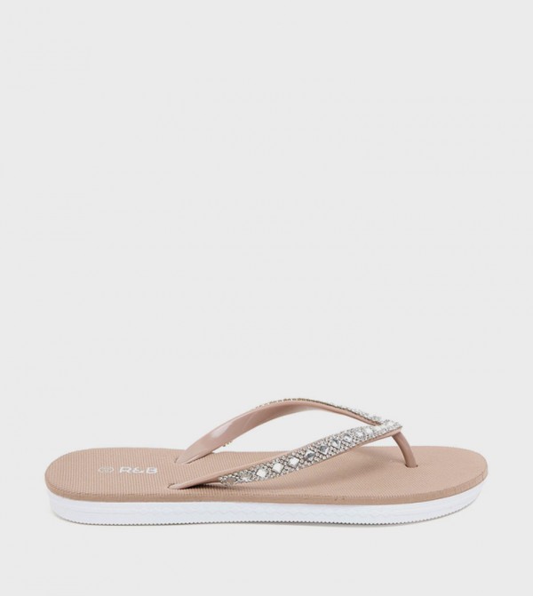 Embellished Flip-Flops