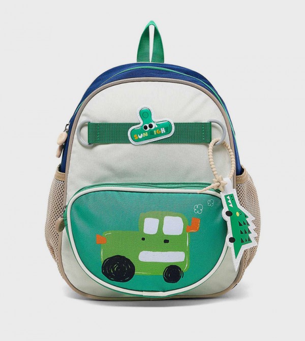 Printed Backpack